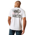 ARIAT Shirts Ariat Men's White Freedom Flow T-Shirt 10080253