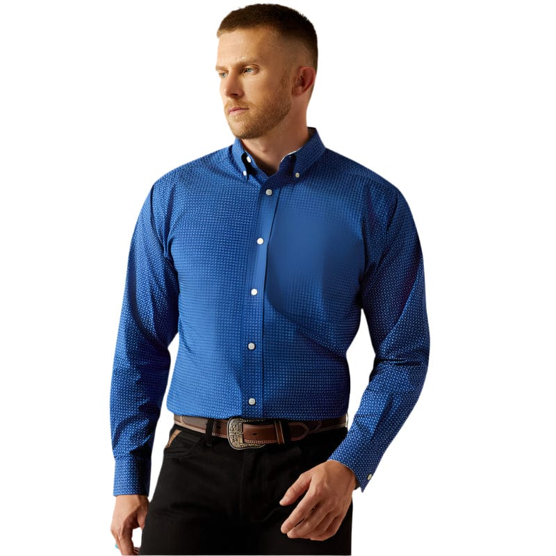 ARIAT Shirts Ariat Men's Wrinkle Free Bodie Classic Fit Shirt 10054721