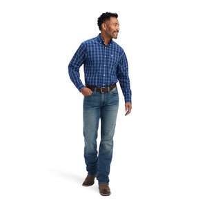 ARIAT Shirts Ariat Pro Series Naveen Royal Sapphire Classic Fit Long Sleeve Shirt 10041552