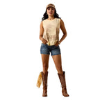ARIAT Shirts Ariat Women's Cornhusk Desert Vista Tank 10073545