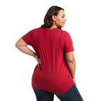 ARIAT Shirts Ariat Women's Element Red Bud Short Sleeve T-Shirt 10039421