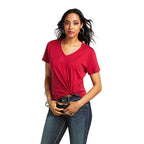 ARIAT Shirts Ariat Women's Element Red Bud Short Sleeve T-Shirt 10039421