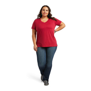 ARIAT Shirts Ariat Women's Element Red Bud Short Sleeve T-Shirt 10039421