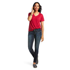 ARIAT Shirts Ariat Women's Element Red Bud Short Sleeve T-Shirt 10039421