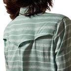 ARIAT Shirts Ariat Women's Green Paisley Stripe Western VentTek Shirt 10071067