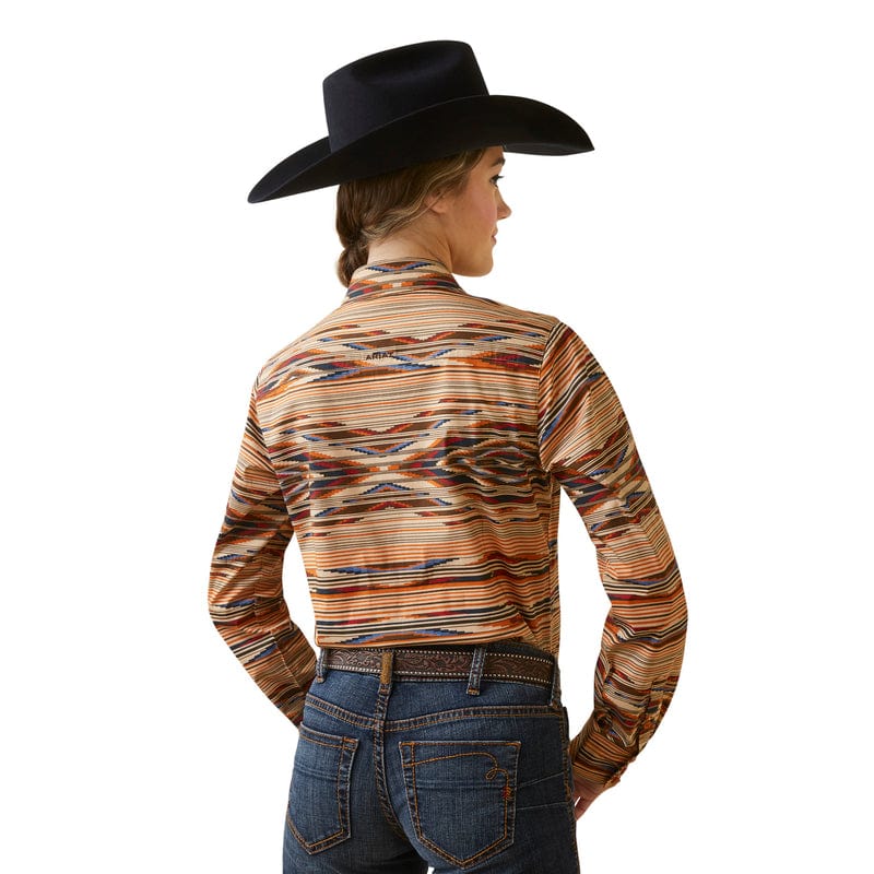 Ariat Women's Kirby Sunset Saltillo Long Sleeve Button Down