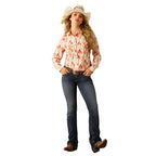 ARIAT Shirts Ariat Women's Painted Watercolor Homestyle Shirt 10060365