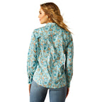 ARIAT Shirts Ariat Women's Paisley Floral Ventek Button Down Shirt 10058801