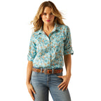 ARIAT Shirts Ariat Women's Paisley Floral Ventek Button Down Shirt 10058801