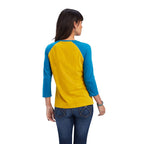 ARIAT Shirts Ariat Women's REAL Rainbow Nugget Gold Classic Long Sleeve Shirt 10041295