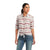 ARIAT Shirts Ariat Women's REAL Rosewood Jacquard Long Sleeve Shirt 10040626