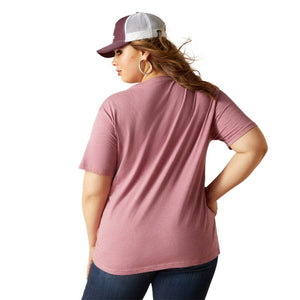 ARIAT Shirts Ariat Women's Shield Mesa Rose Short Sleeve T-Shirt 10047402