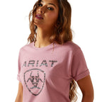 ARIAT Shirts Ariat Women's Shield Mesa Rose Short Sleeve T-Shirt 10047402
