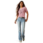 ARIAT Shirts Ariat Women's Shield Mesa Rose Short Sleeve T-Shirt 10047402
