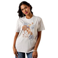 ARIAT Shirts Ariat Women's Steel Heather Cowboy Rose T-Shirt 10073556