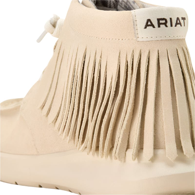 ARIAT Shoes Ariat Women's Hilo High Top Sand Suede Fringe Shoe 10061167