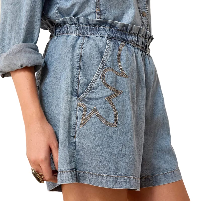 ARIAT Shorts Ariat Women's Medium Blue Summer Shorts 10073554