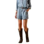 ARIAT Shorts Ariat Women's Medium Blue Summer Shorts 10073554