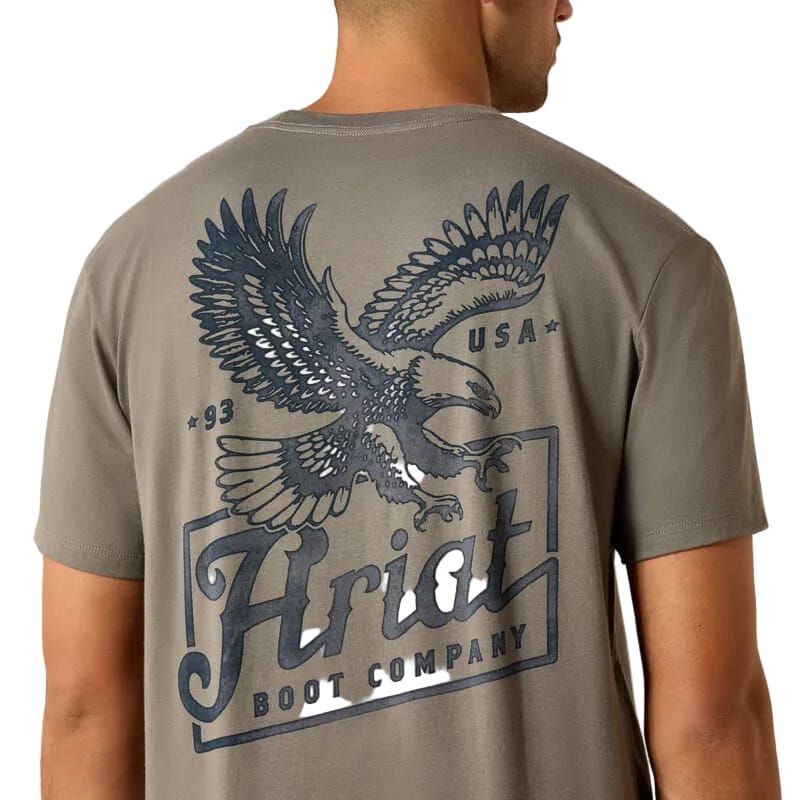 ARIAT T-Shirts Ariat Men's Smoked Pearl Paintriot T-Shirt 10071193