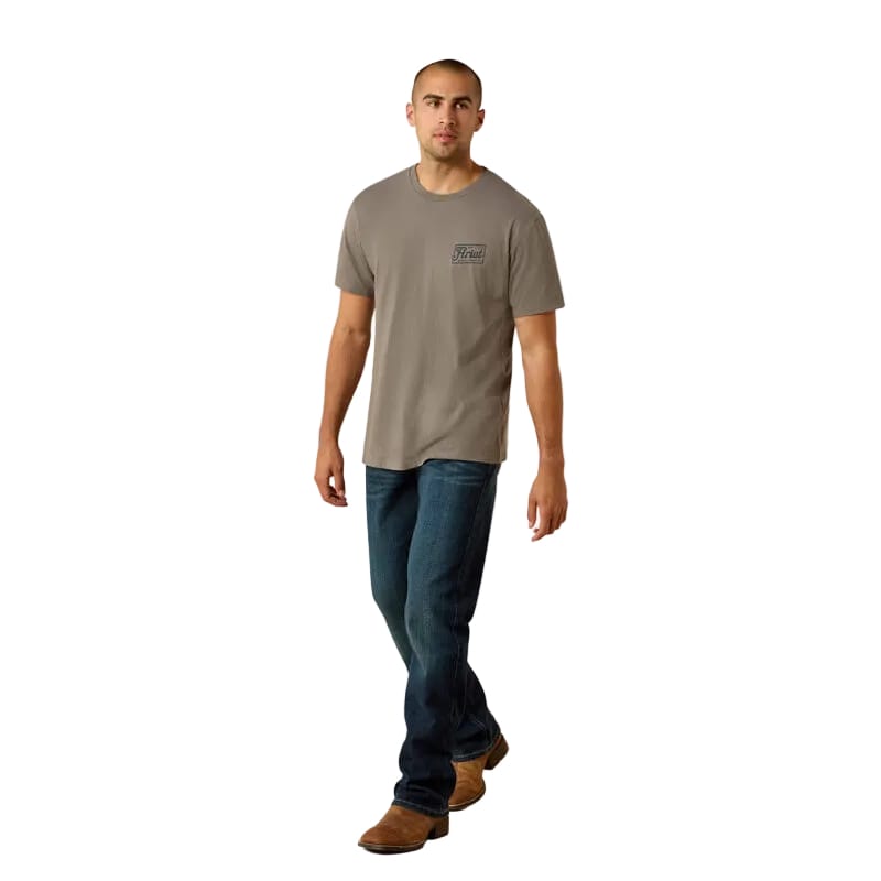 ARIAT T-Shirts Ariat Men's Smoked Pearl Paintriot T-Shirt 10071193