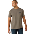 ARIAT T-Shirts Ariat Men's Smoked Pearl Paintriot T-Shirt 10071193