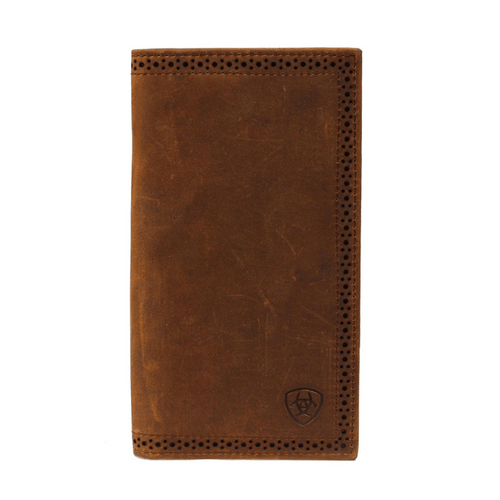 ARIAT Wallet Ariat Men's Brown Rodeo Wallet A3512644