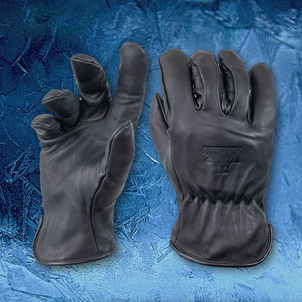Bear Knuckles Gloves S Bear Knuckles Midnight Leather Gloves
