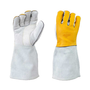 Bear Knuckles Gloves Stick/MIG Leather Cowhide Welder Gloves - W572