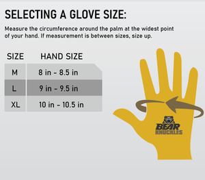 Bear Knuckles Gloves Stick/MIG Leather Cowhide Welder Gloves - W572