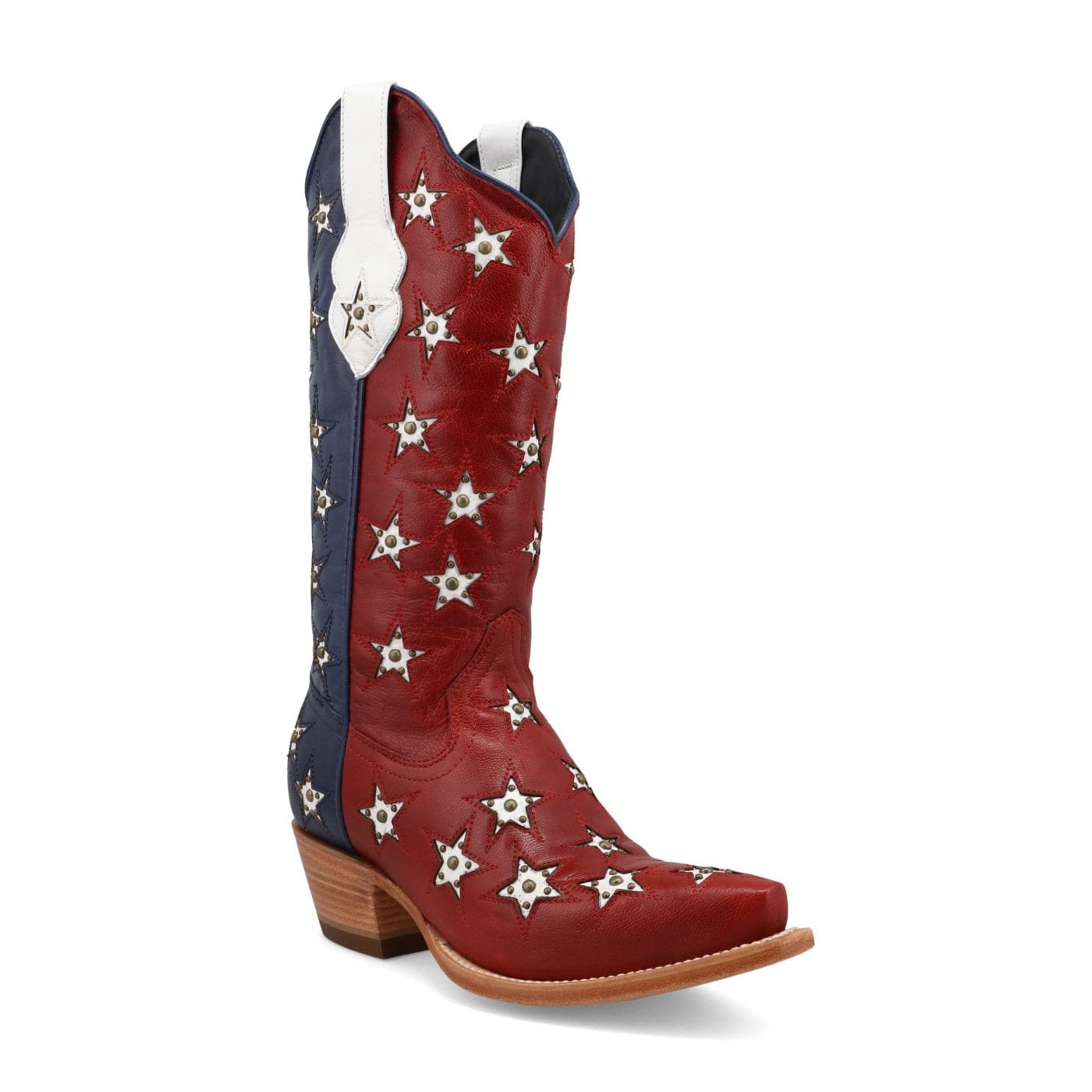 Black Star Women's Marfa Red White & Blue Western Boots WBSN026 ...