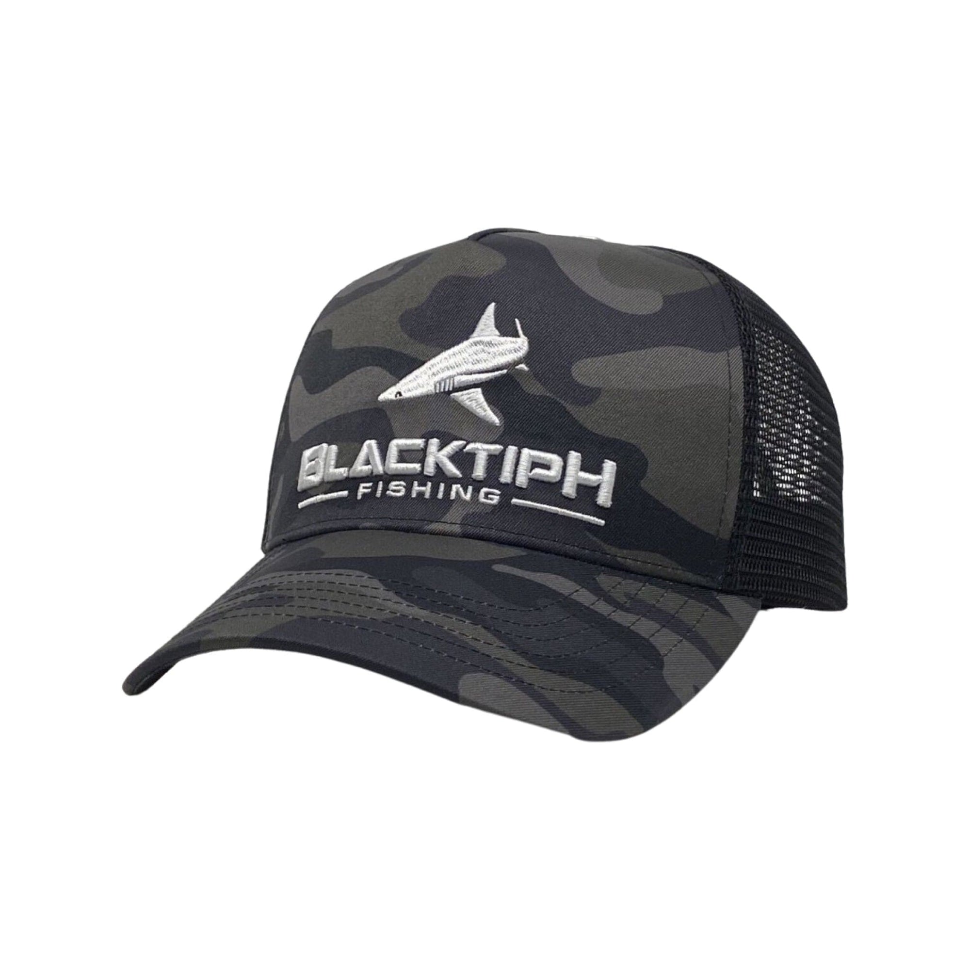 BlacktipH Hats BlacktipH Black Camo Embroidered Snapback 2.0