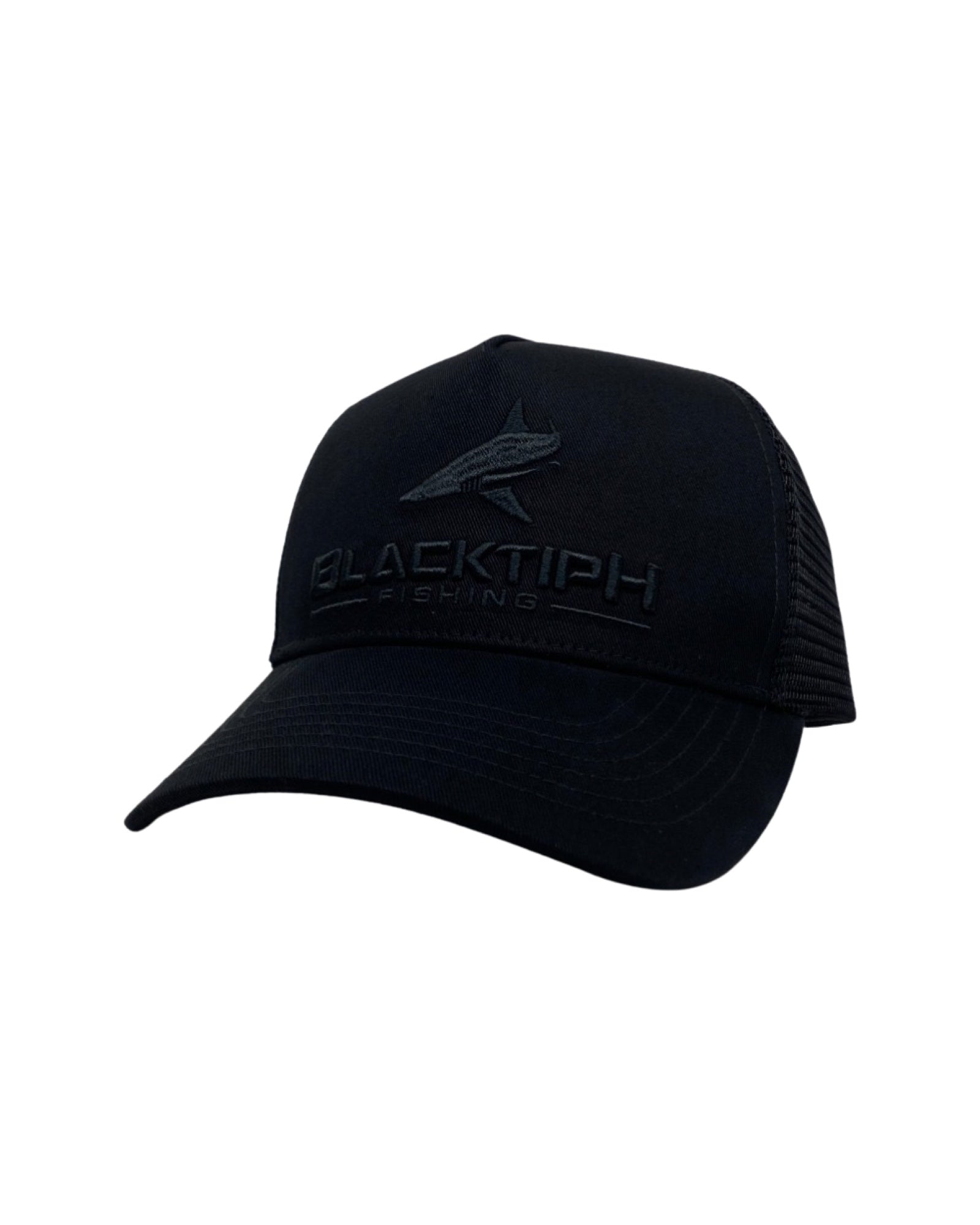 BlacktipH Midnight Black Embroidered Snapback 2.0 Cap