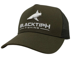 BlacktipH Hats BlacktipH Moss Green Embroidered Snapback 2.0