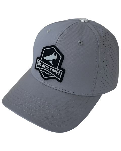 BlacktipH PVC Grey Performance Snapback Hat | Size Standard