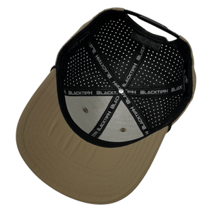 BlacktipH Hats BlacktipH PVC Khaki Performance Snapback Hat