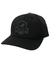 BlacktipH Hats BlacktipH PVC Midnight Black Performance Snapback Hat