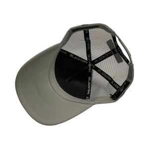 BlacktipH Hats BlacktipH Snapback Hat with New Patch in Grey and White