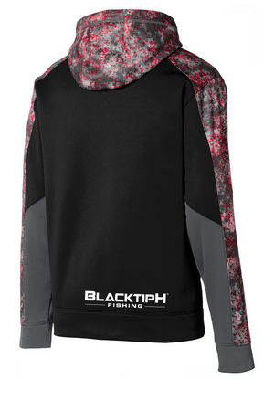 BlacktipH Outerwear BlacktipH Youth Mineral Freeze Fleece Hooded Pullover - Deep Red