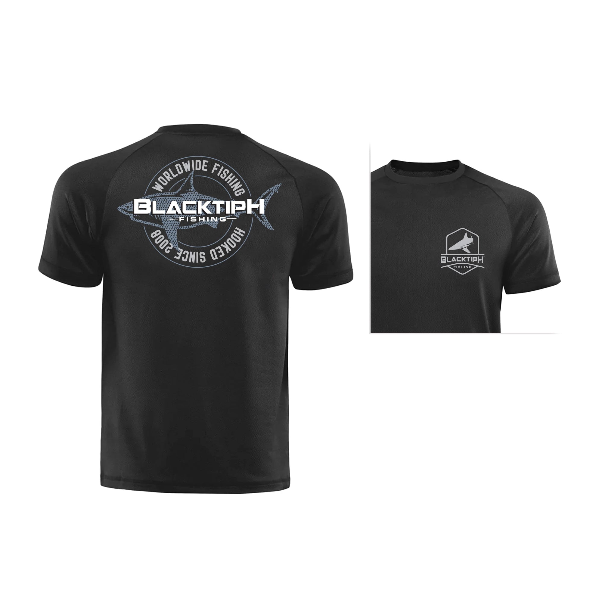 BlacktipH Shirts Youth Small / Black BlacktipH "Hooked Since 2008" Lifestyle T-Shirt
