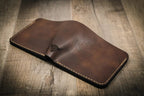 Bull Sheath Leather Big Bend Bifold Wallet