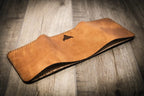 Bull Sheath Leather Leather Wallet The Trinity Trifold Wallet