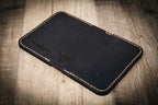 Bull Sheath Leather The Georgetown Minimalist Wallet in Black