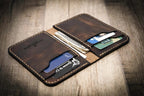 Bull Sheath Leather The Tyler Vertical Wallet