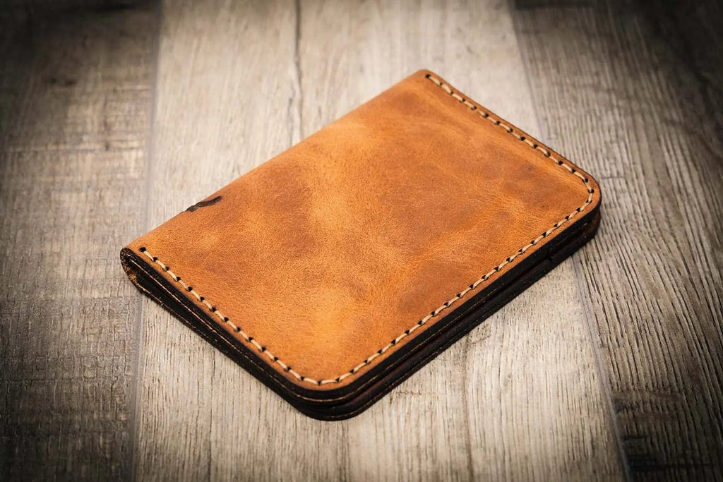 Bull Sheath Leather The Tyler Vertical Wallet