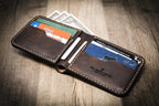 Bull Sheath Leather Western Bifold Wallet