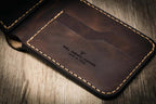Bull Sheath Leather Western Bifold Wallet