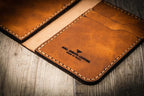 Bull Sheath Leather Western Vertical Wallet