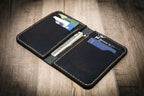 Bull Sheath Leather Western Vertical Wallet