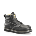 Carolina Boots Carolina Men' Flatiron Black Moc Toe Wedge Work Boots CA7007