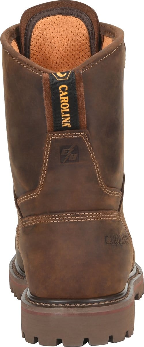 CAROLINA Boots Carolina Men's 28 Series 8" Waterproof Grizzly Work Boots CA8028
